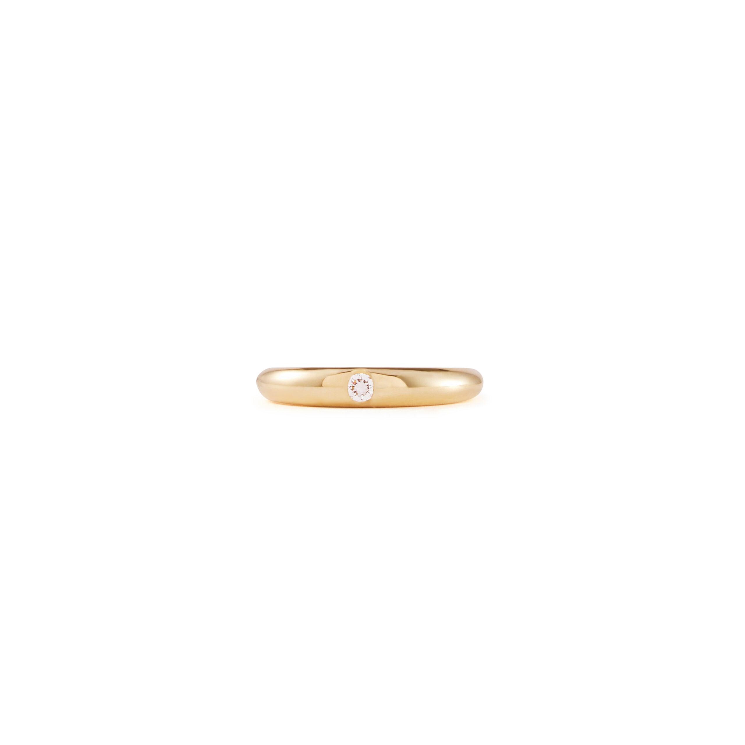 18ct Yellow Gold and Diamond Band. - Lind Jewellery Design
